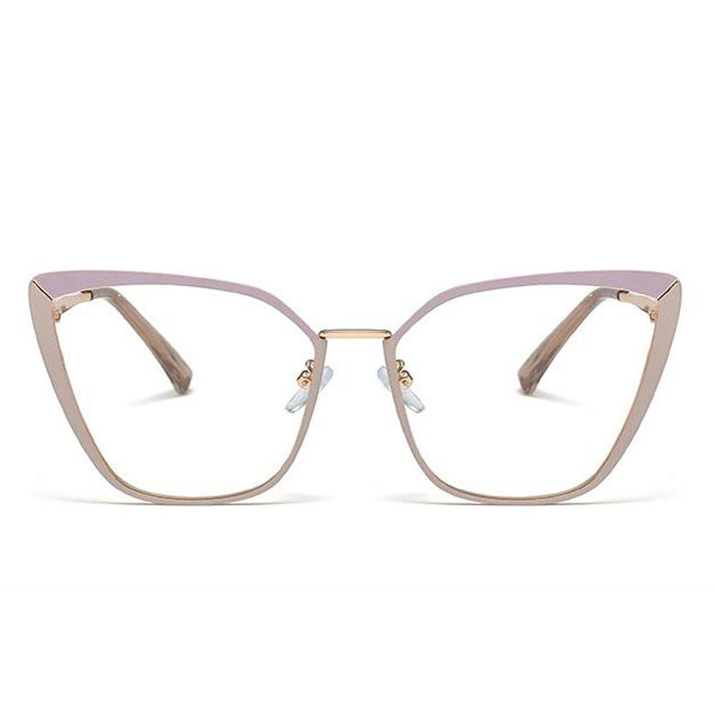 Scotto Cat Eye Gray Glasses