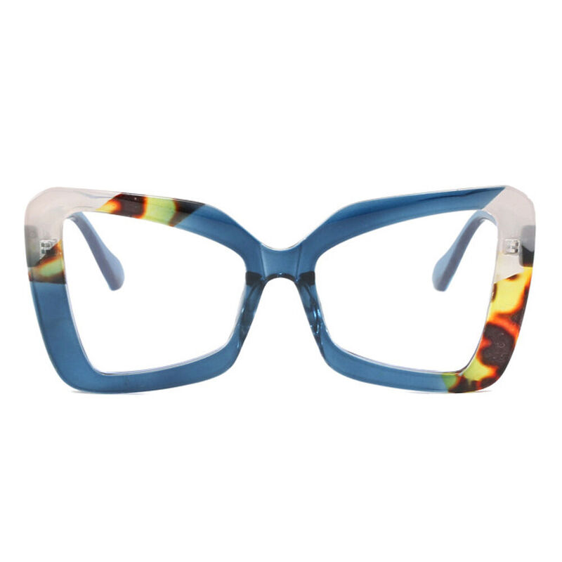 Rilap Cat Eye Blue Glasses