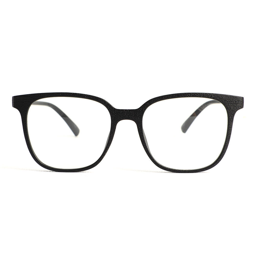 Candice Quadratische Schwarze Brille