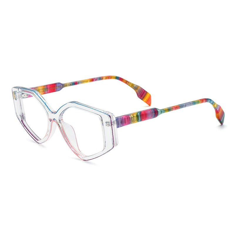 Stoler Geometric Multicolor Glasses