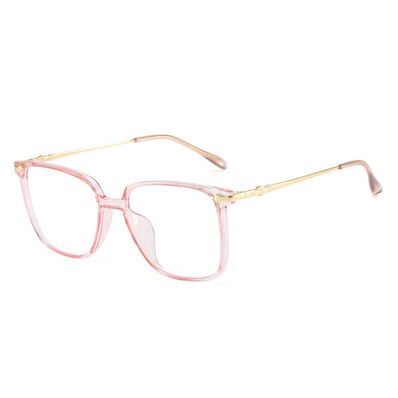 Ivaney Square Pink Glasses