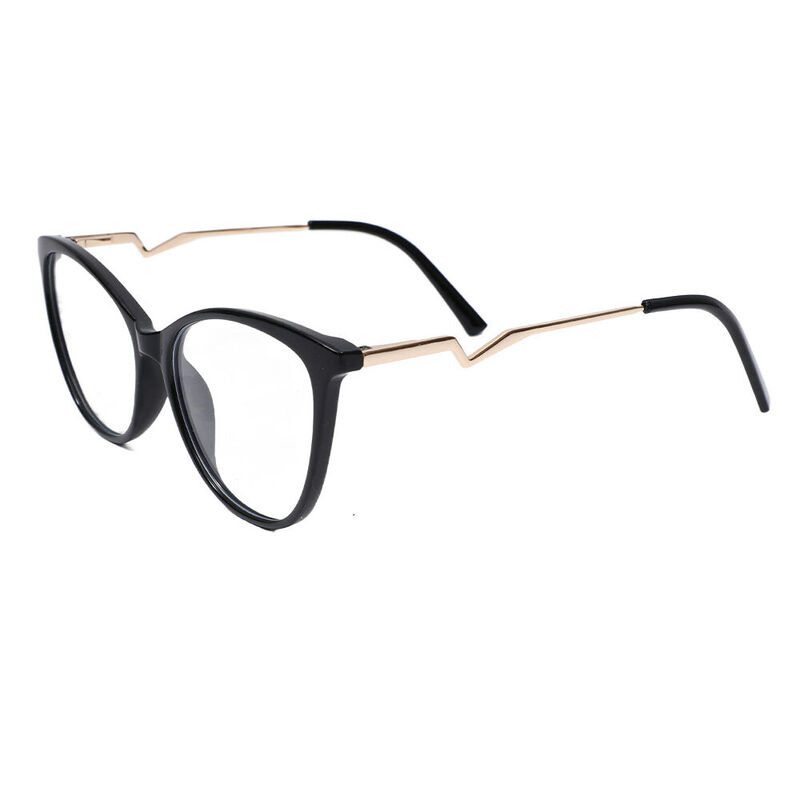 Lydis Cat Eye Black Glasses