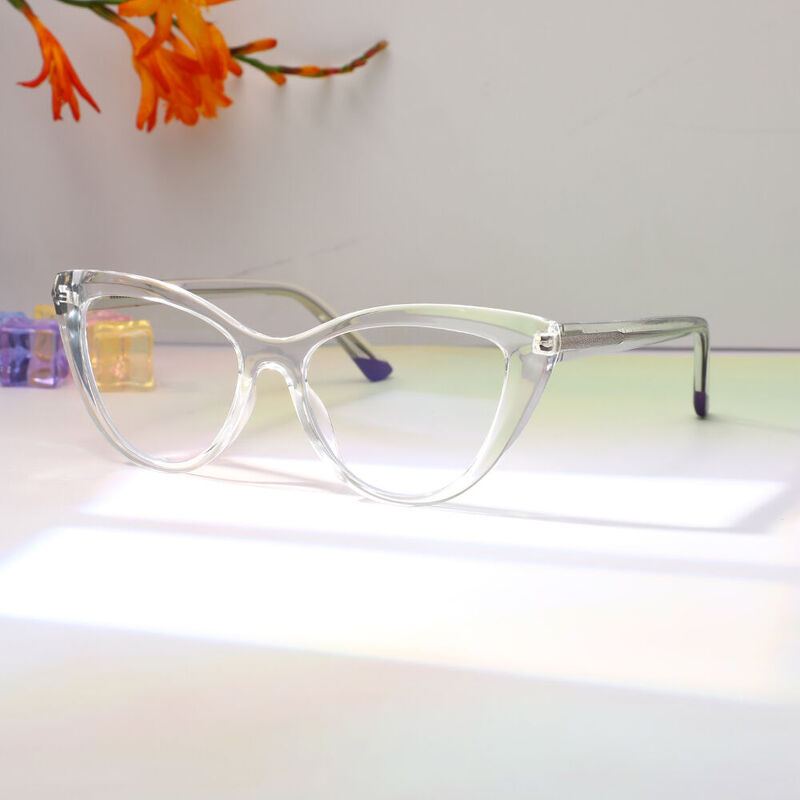 Dillon Cat Eye Graue Brille