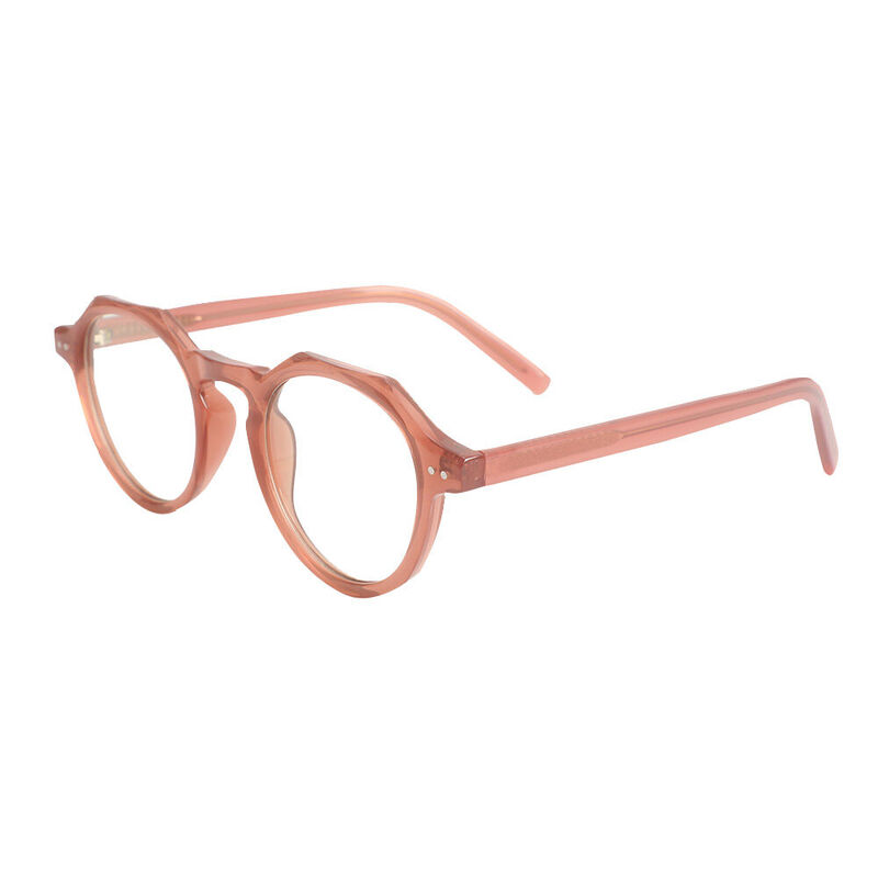 Madeline Round Pink Glasses