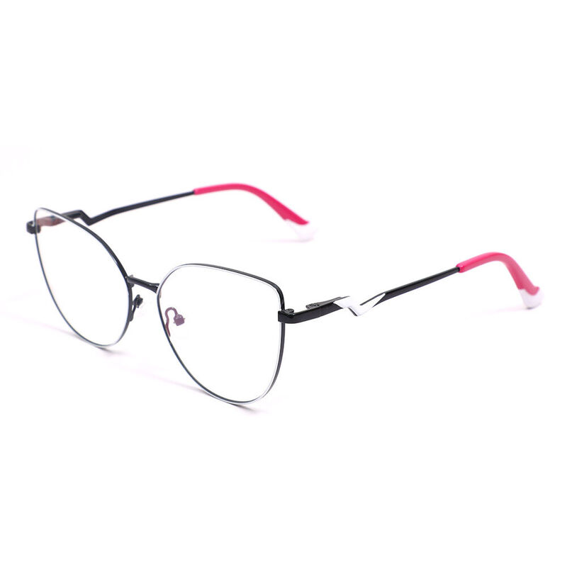 Maltz Cat Eye White Glasses