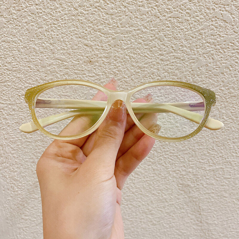 Lunettes de Vue Arabell Cat Eye Jaune