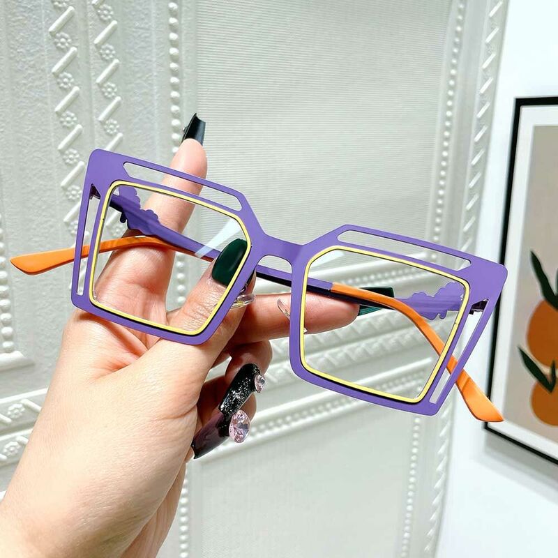 Trevelyan Cat Eye Purple Glasses