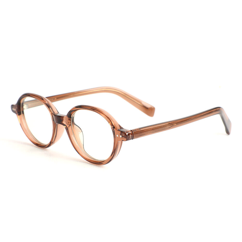 Lunettes de Vue Dwight Ovale Marron