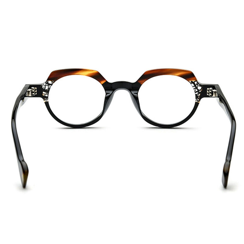 Booker Oval Black Glasses