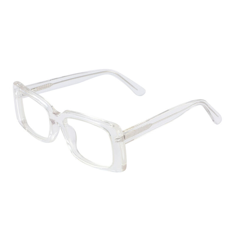 Hanif Square Clear Glasses