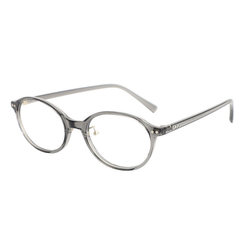 Myra Oval Grey Glasses