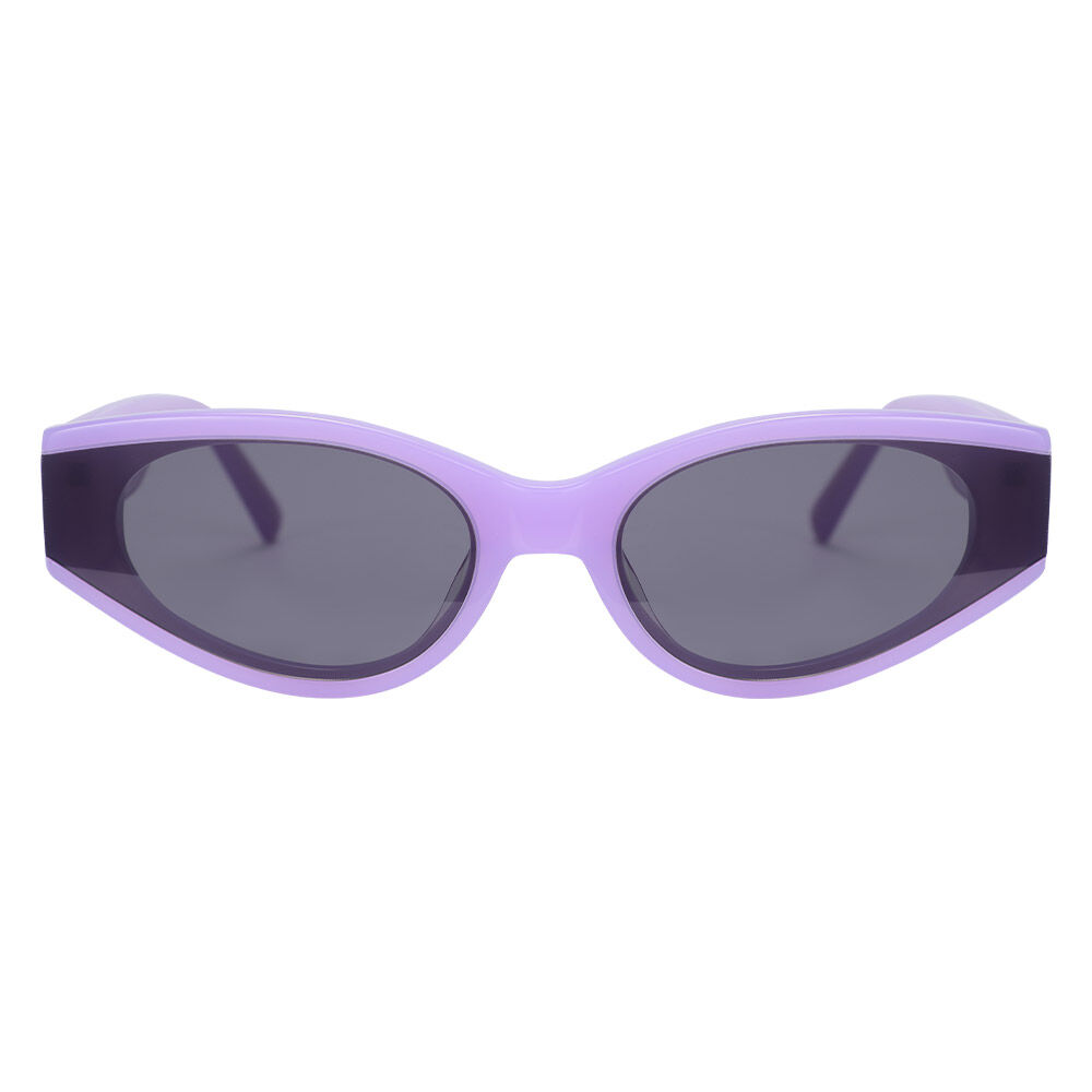 Storm Cat Eye Purple Sunglasses