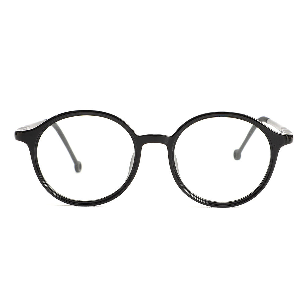 Lunettes de Vue Abner Ronde Noir