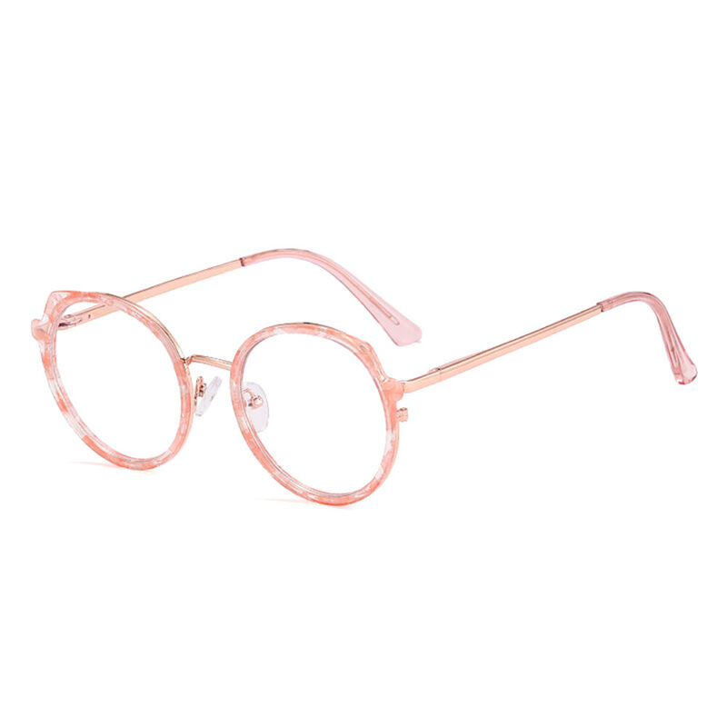 Abelina Cat Eye Pink Glasses