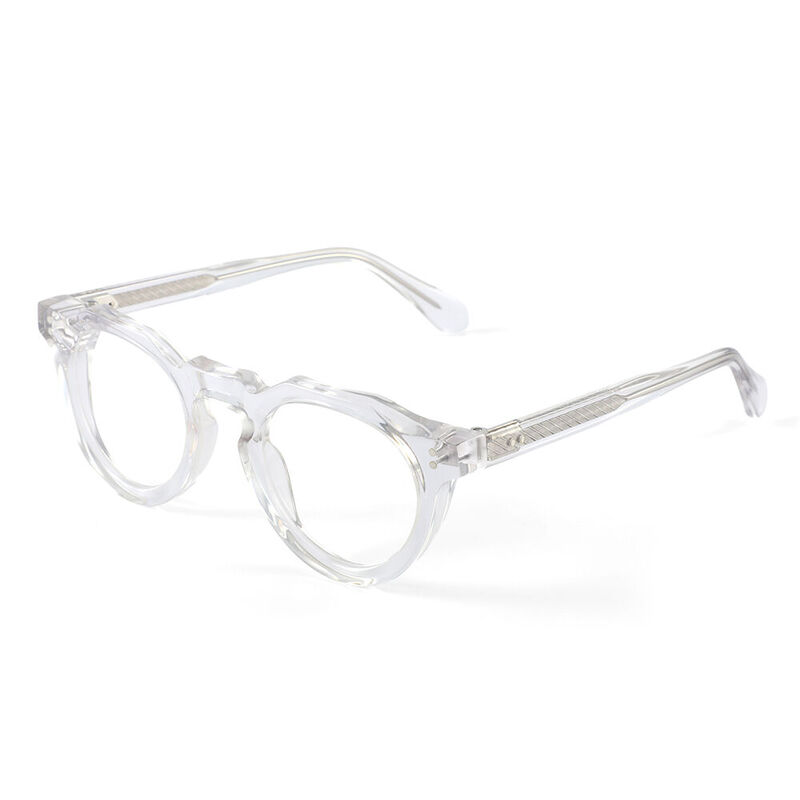 Berkeley Round Clear Glasses