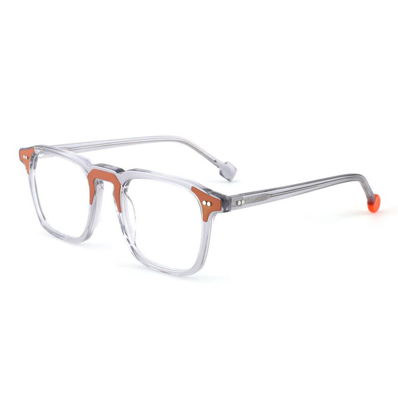 Morrison Square Gray Glasses