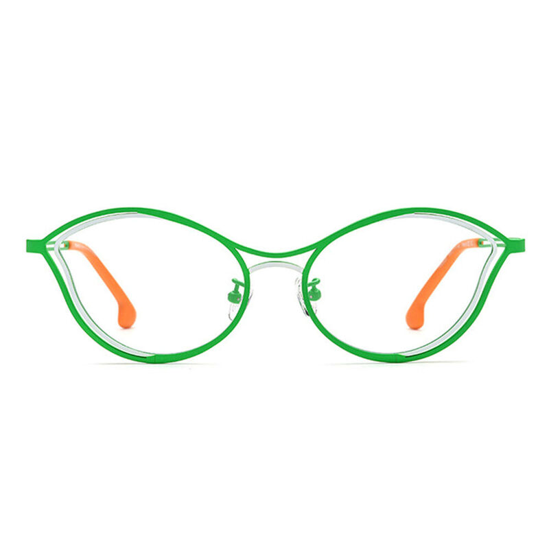 Lunettes de Vue Alstol Cat Eye Vert