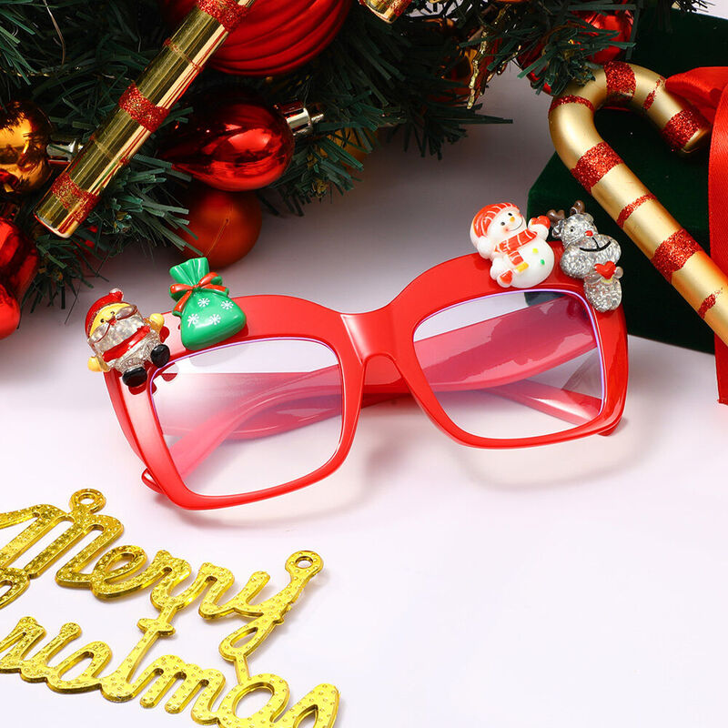 Terri Cat Eye  Christmas Elk Glasses