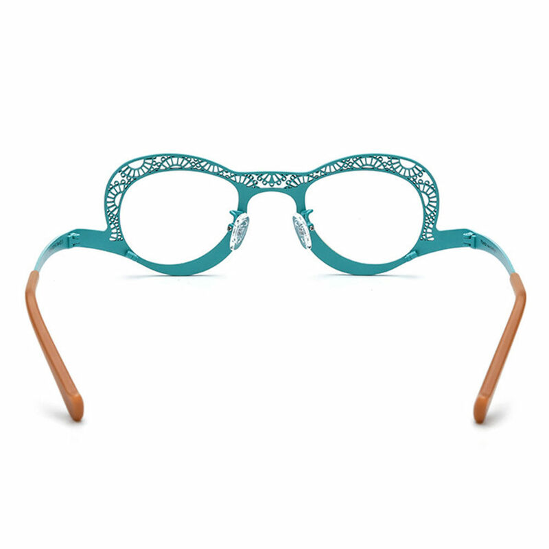 Sophy Oval Blue Glasses