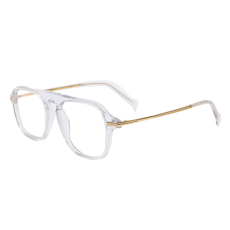 Lunettes de Vue Christoe Aviateur Transparent