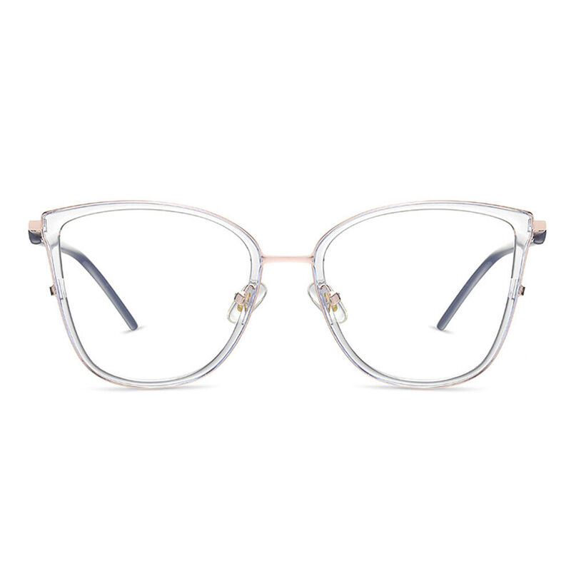 Lunettes de Vue Adelaid Cat Eye Bleu