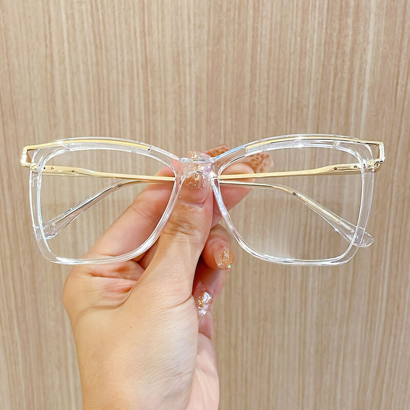 Lunettes de Vue Anderio Cat Eye Transparent