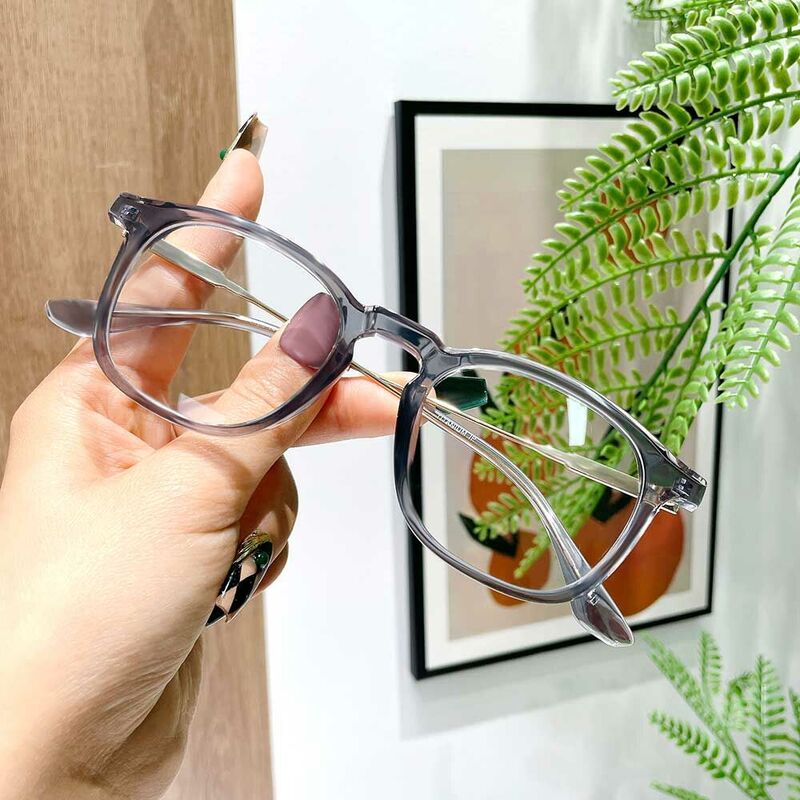 Thomson Square Gray Glasses