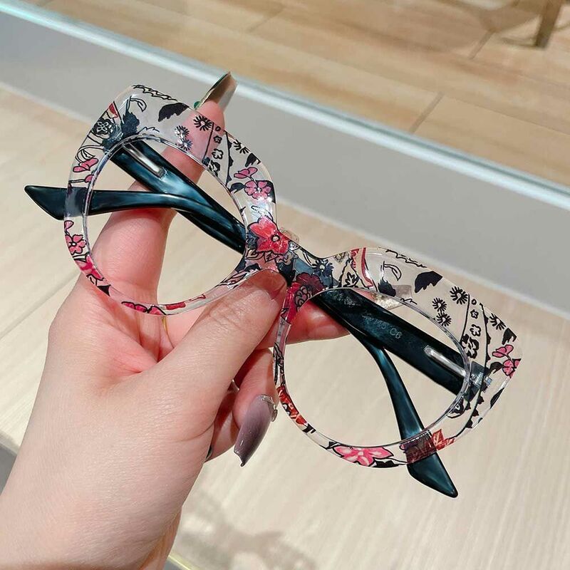 Occhiali da Vista Clyde Cat Eye Floreale