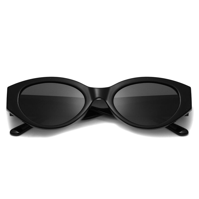 Natasha Oval Black Sunglasses 5665