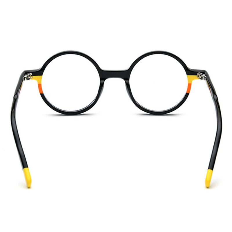 Basnight Round Black Glasses