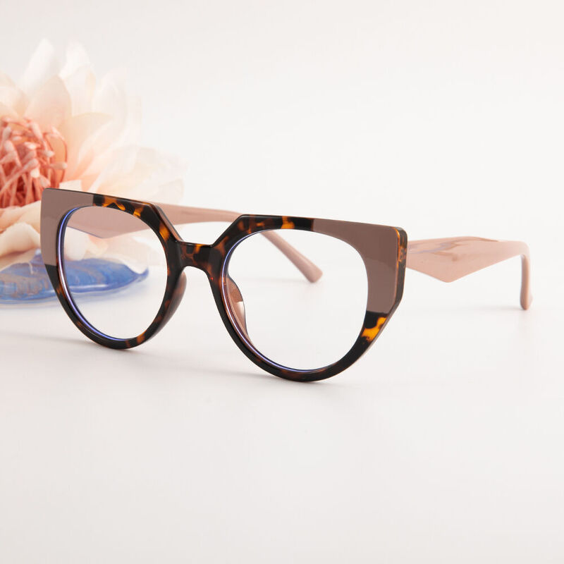 Isaac Cat Eye Tortoise Glasses