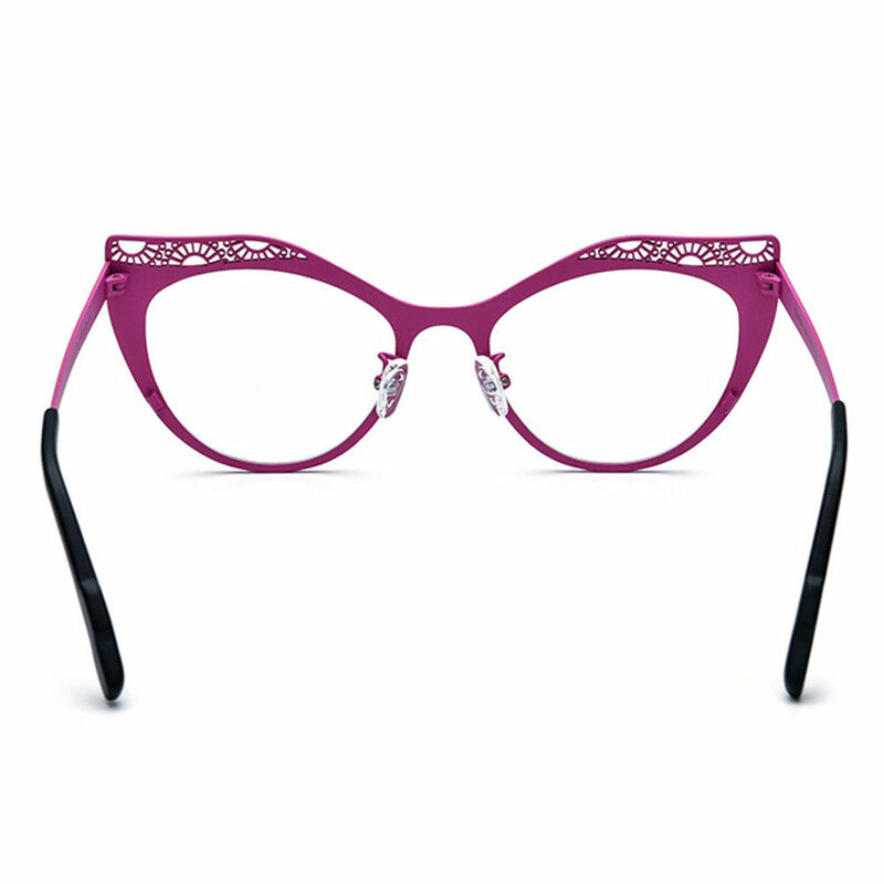 Maltz Cat Eye Pink Glasses