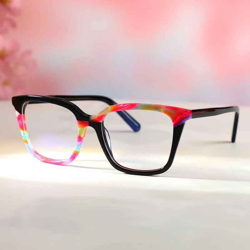 Lunettes de Vue Colbert Carré Multicolore