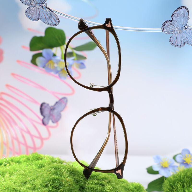 Occhiali da Vista Arlene Rotondo Marrone