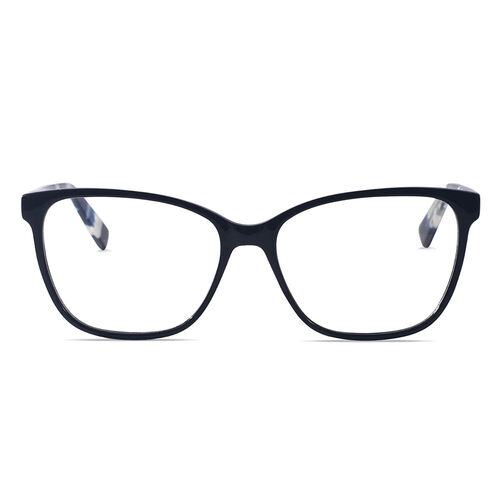 Lush Square Black Glasses - Aoolia.com