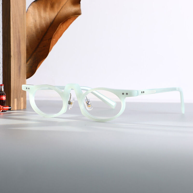 Conroy Oval Blue Glasses