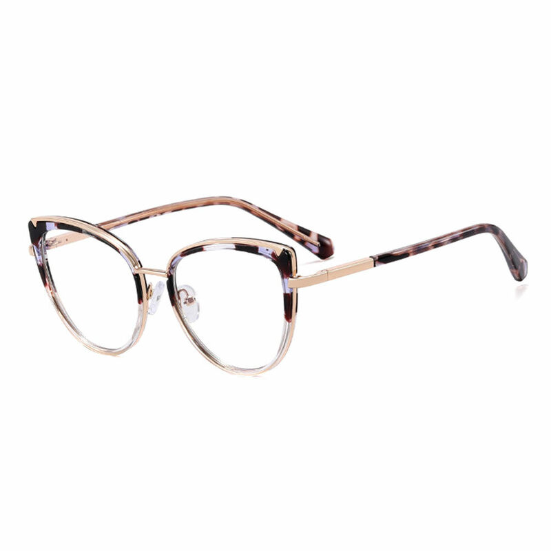 Joan Cat Eye Leopard Glasses