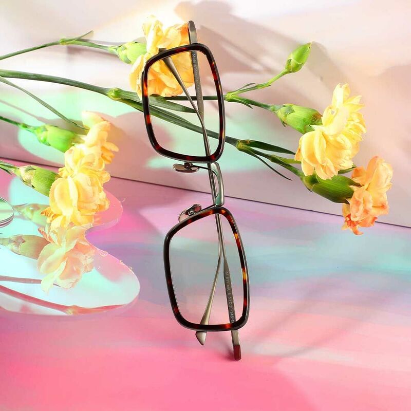 Lunettes de Vue Chester Rectangle Écaille