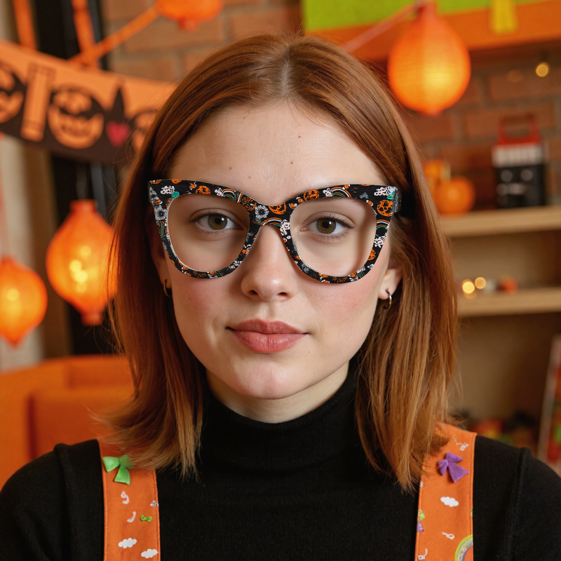 Occhiali da Vista Eileen Cat Eye Nero