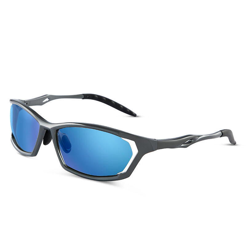 Speeder Rectangle Blue Sport Sunglasses