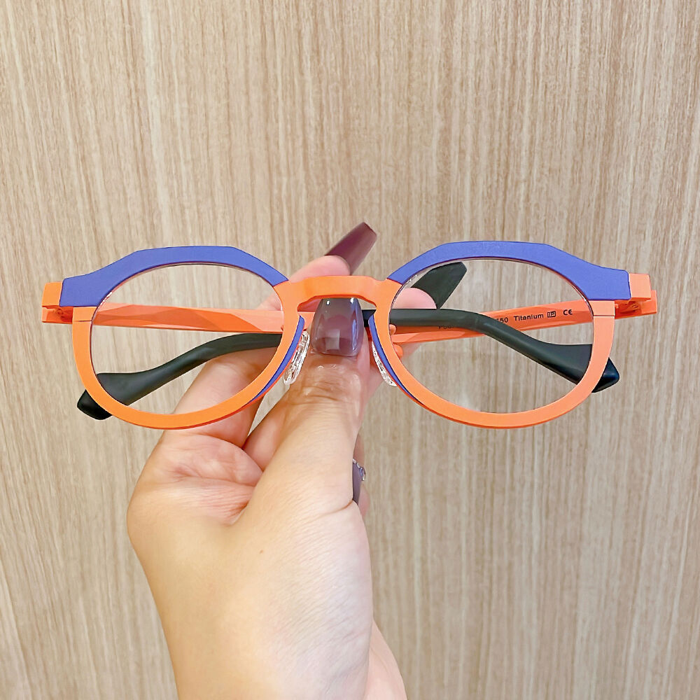 Occhiali da Vista Charles Rotondo Arancione