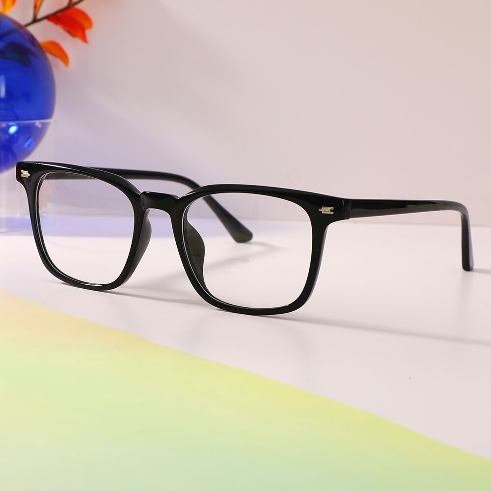 Dunbar Round Black Glasses