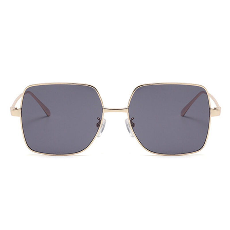 Corinna Square Black Sunglasses