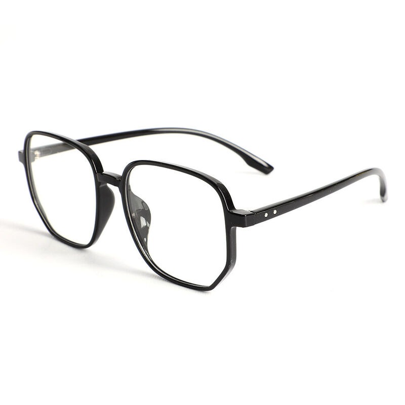 Enoch Square Black Glasses