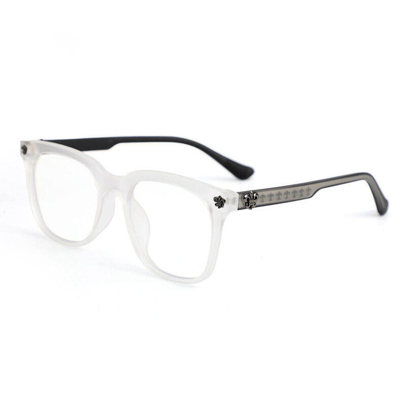 Madge Square Clear Glasses