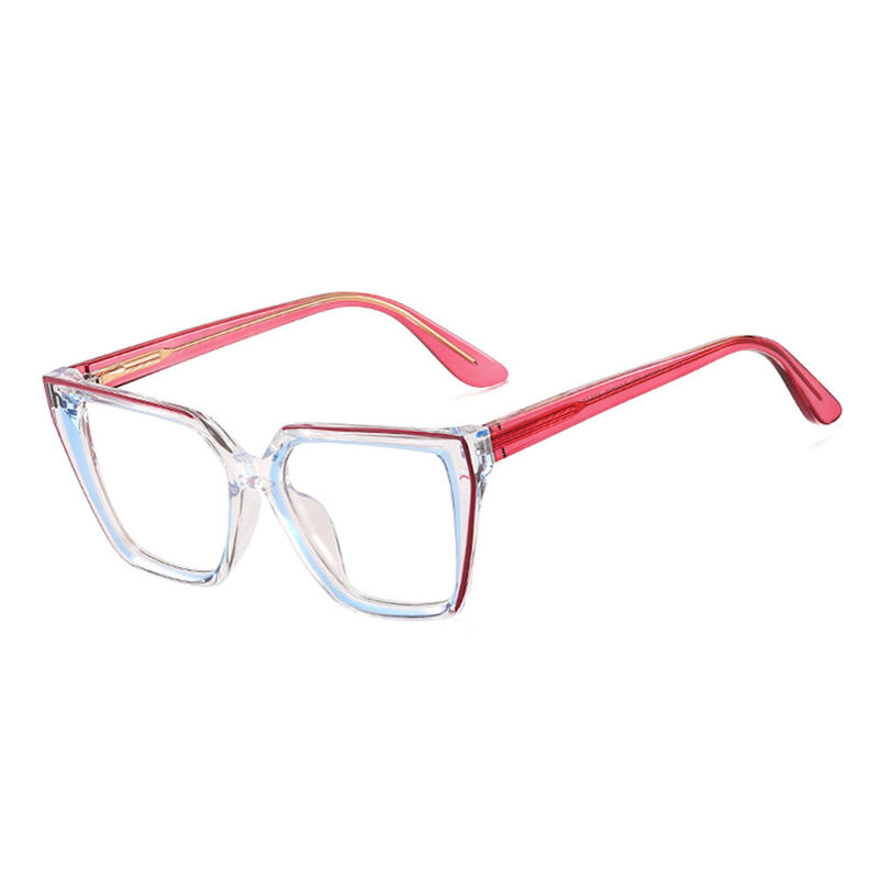 Sigrad Cat Eye Blue Glasses - Aoolia.com