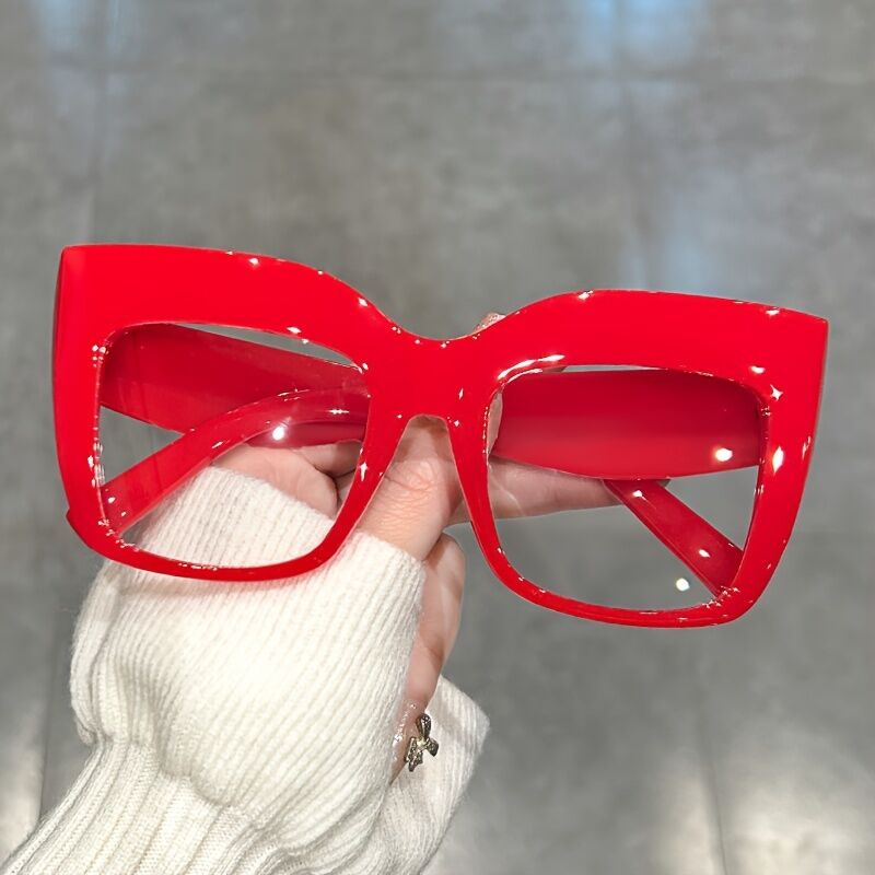 Beaufort Cat Eye Red Glasses