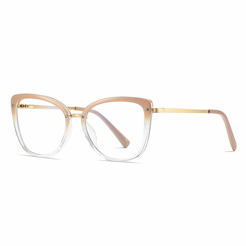 Church Cat Eye Brown Glasses