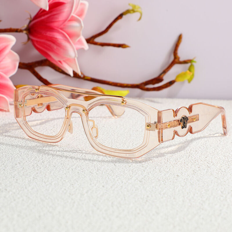 Gafas Graduadas Aviador Color Champán Norah