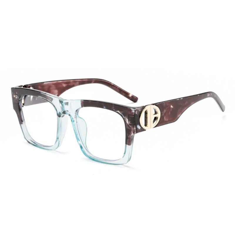 Marshall Square Blue Glasses